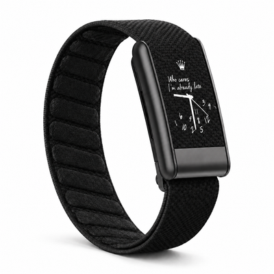 Bracelet WhoopPro — Being Late Black