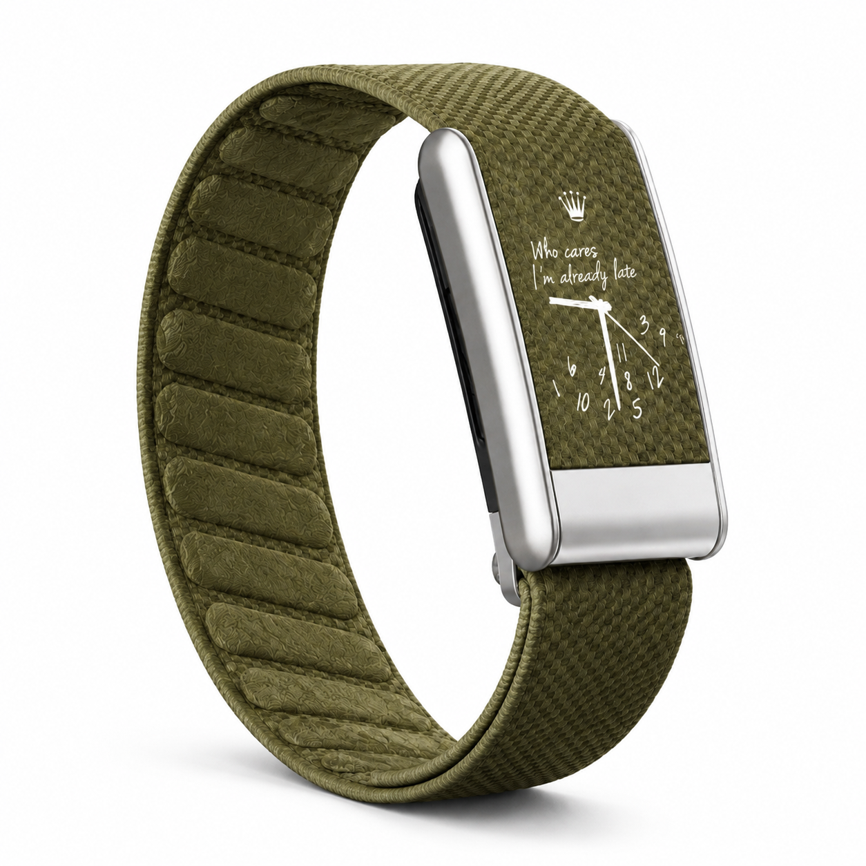 Bracelet Whoop Being Late Black compatible 4.0 5.0 MG — WhoopElite