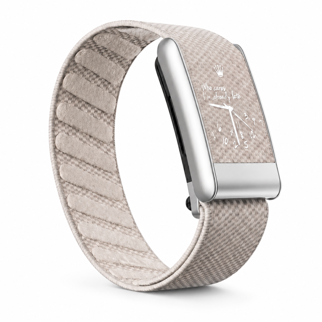 Bracelet Whoop Being Late Black compatible 4.0 5.0 MG — WhoopElite