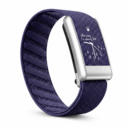 Bracelet Whoop Being Late Black compatible 4.0 5.0 MG — WhoopElite