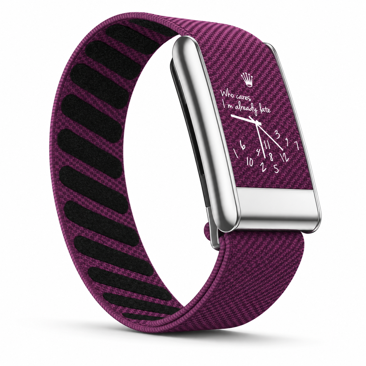 Bracelet Whoop Being Late White compatible 4.0 5.0 MG — WhoopElite