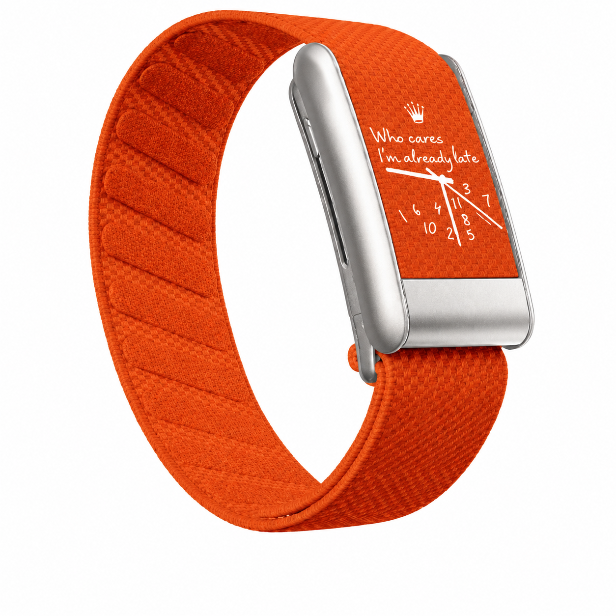 Bracelet Whoop Being Late White compatible 4.0 5.0 MG — WhoopElite